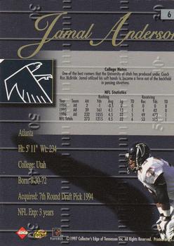 1998 Collector's Edge Advantage #6 Jamal Anderson Back