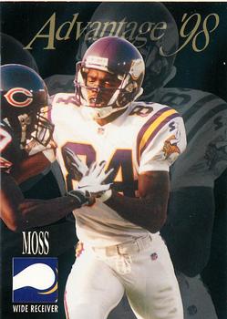 1998 Collector's Edge Advantage #196 Randy Moss Front