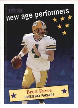 2006 Topps Heritage - New Age Performers #NAP1 Brett Favre Front