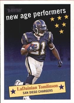 2006 Topps Heritage - New Age Performers #NAP7 LaDainian Tomlinson Front