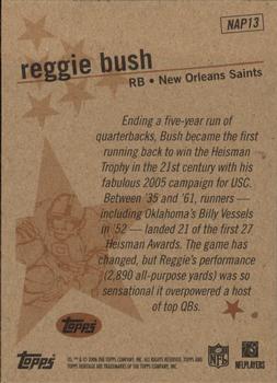 2006 Topps Heritage - New Age Performers #NAP13 Reggie Bush Back