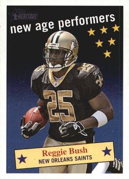 2006 Topps Heritage - New Age Performers #NAP13 Reggie Bush Front