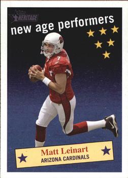 2006 Topps Heritage - New Age Performers #NAP14 Matt Leinart Front