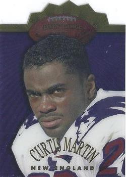 1998 Collector's Edge Advantage - Livin' Large #11 Curtis Martin Front