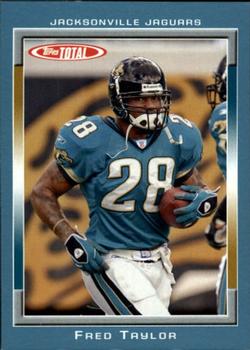 2006 Topps Total - Blue #95 Fred Taylor Front