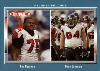 2006 Topps Total - Blue #102 Chad Lavalais / Rod Coleman Front