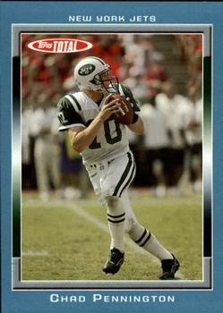 2006 Topps Total - Blue #107 Chad Pennington Front