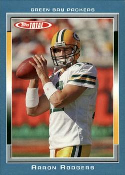 2006 Topps Total - Blue #127 Aaron Rodgers Front