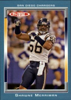 2006 Topps Total - Blue #151 Shawne Merriman Front
