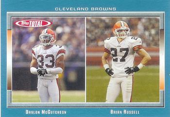 2006 Topps Total - Blue #156 Brian Russell / Daylon McCutcheon Front