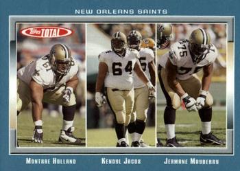 2006 Topps Total - Blue #166 Jermane Mayberry / Kendyl Jacox / Montrae Holland Front