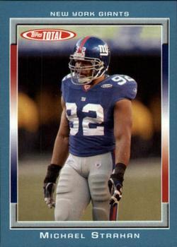 2006 Topps Total - Blue #193 Michael Strahan Front