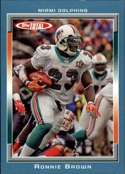 2006 Topps Total - Blue #227 Ronnie Brown Front