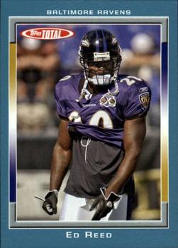 2006 Topps Total - Blue #324 Ed Reed Front
