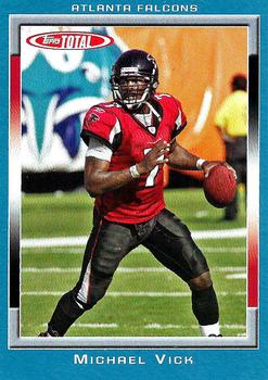 2006 Topps Total - Blue #348 Michael Vick Front