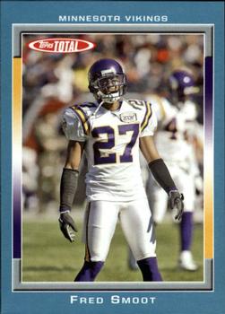 2006 Topps Total - Blue #382 Fred Smoot Front