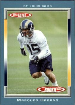 2006 Topps Total - Blue #511 Marques Hagans Front