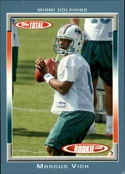 2006 Topps Total - Blue #547 Marcus Vick Front