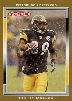 2006 Topps Total - Gold #30 Willie Parker Front