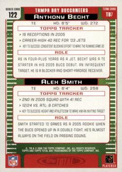 2006 Topps Total - Gold #122 Alex Smith / Anthony Becht Back