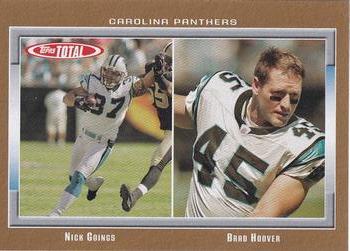 2006 Topps Total - Gold #133 Brad Hoover / Nick Goings Front