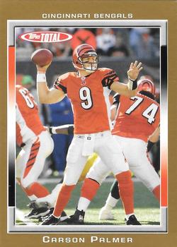 2006 Topps Total - Gold #222 Carson Palmer Front
