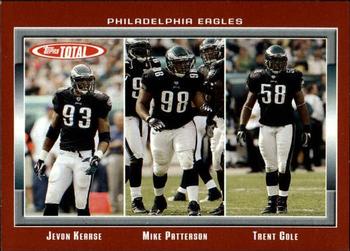 2006 Topps Total - Red #56 Trent Cole / Jevon Kearse / Mike Patterson Front