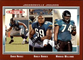 2006 Topps Total - Red #66 Maurice Wiliams / Khalif Barnes / Chris Naeole Front