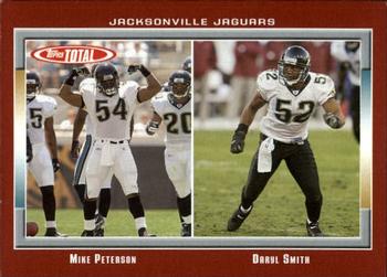 2006 Topps Total - Red #80 Daryl Smith / Mike Peterson Front