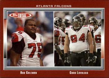 2006 Topps Total - Red #102 Chad Lavalais / Rod Coleman Front