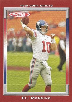 2006 Topps Total - Red #143 Eli Manning Front