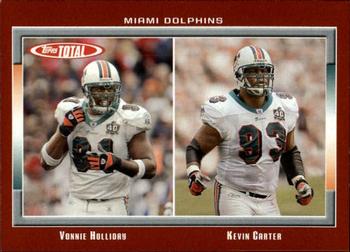 2006 Topps Total - Red #185 Vonnie Holliday / Kevin Carter Front