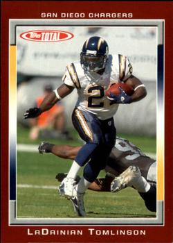2006 Topps Total - Red #200 LaDainian Tomlinson Front