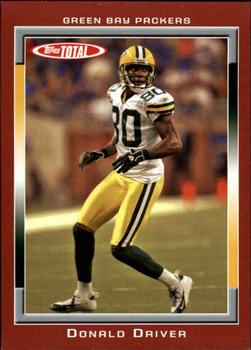 2006 Topps Total - Red #203 Donald Driver Front