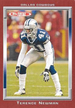 2006 Topps Total - Red #229 Terence Newman Front