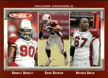2006 Topps Total - Red #236 Darnell Dockett / Antonio Smith / Chike Okeafor Front