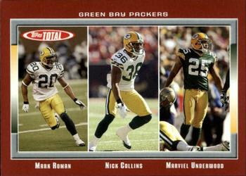 2006 Topps Total - Red #241 Mark Roman / Marviel Underwood / Nick Collins Front