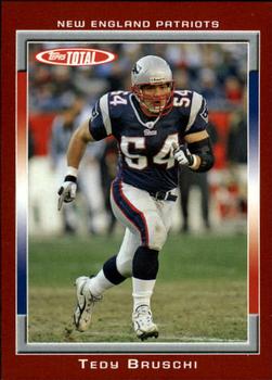 2006 Topps Total - Red #303 Tedy Bruschi Front