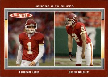 2006 Topps Total - Red #375 Lawrence Tynes / Dustin Colquitt Front