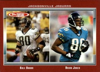 2006 Topps Total - Red #390 Brian Jones / Kyle Brady Front