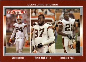 2006 Topps Total - Red #391 Alvin McKinley / Brodney Pool / Gary Baxter Front