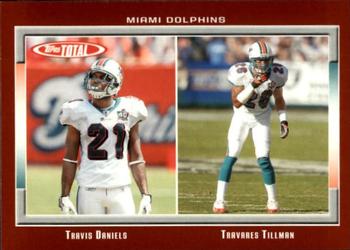 2006 Topps Total - Red #411 Travares Tillman / Travis Daniels Front