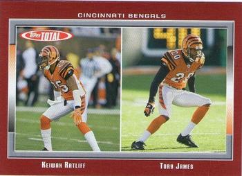 2006 Topps Total - Red #415 Keiwan Ratliff / Tory James Front