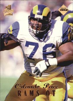 1998 Collector's Edge First Place #166 Orlando Pace Front