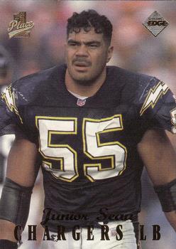 1998 Collector's Edge First Place #185 Junior Seau Front
