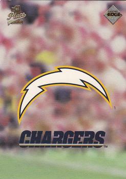 1998 Collector's Edge First Place #CK5 San Diego Chargers Logo Front