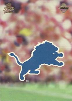 1998 Collector's Edge First Place #CK8 Detroit Lions Logo Front
