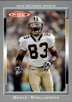 2006 Topps Total - Silver #150 Donte Stallworth Front