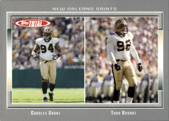 2006 Topps Total - Silver #282 Tony Bryant / Charles Grant Front