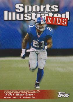 2006 Topps Total - Sports Illustrated for Kids #SI5 Tiki Barber Front